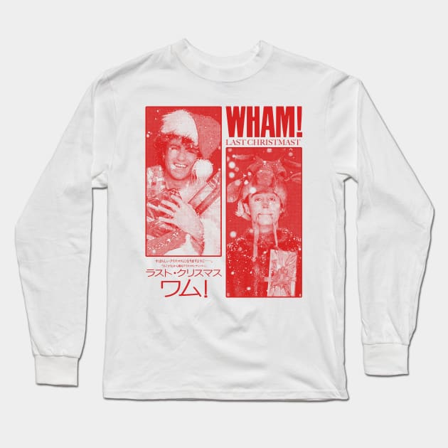 Wham Last Christmas Long Sleeve T-Shirt by Triggers Syndicate